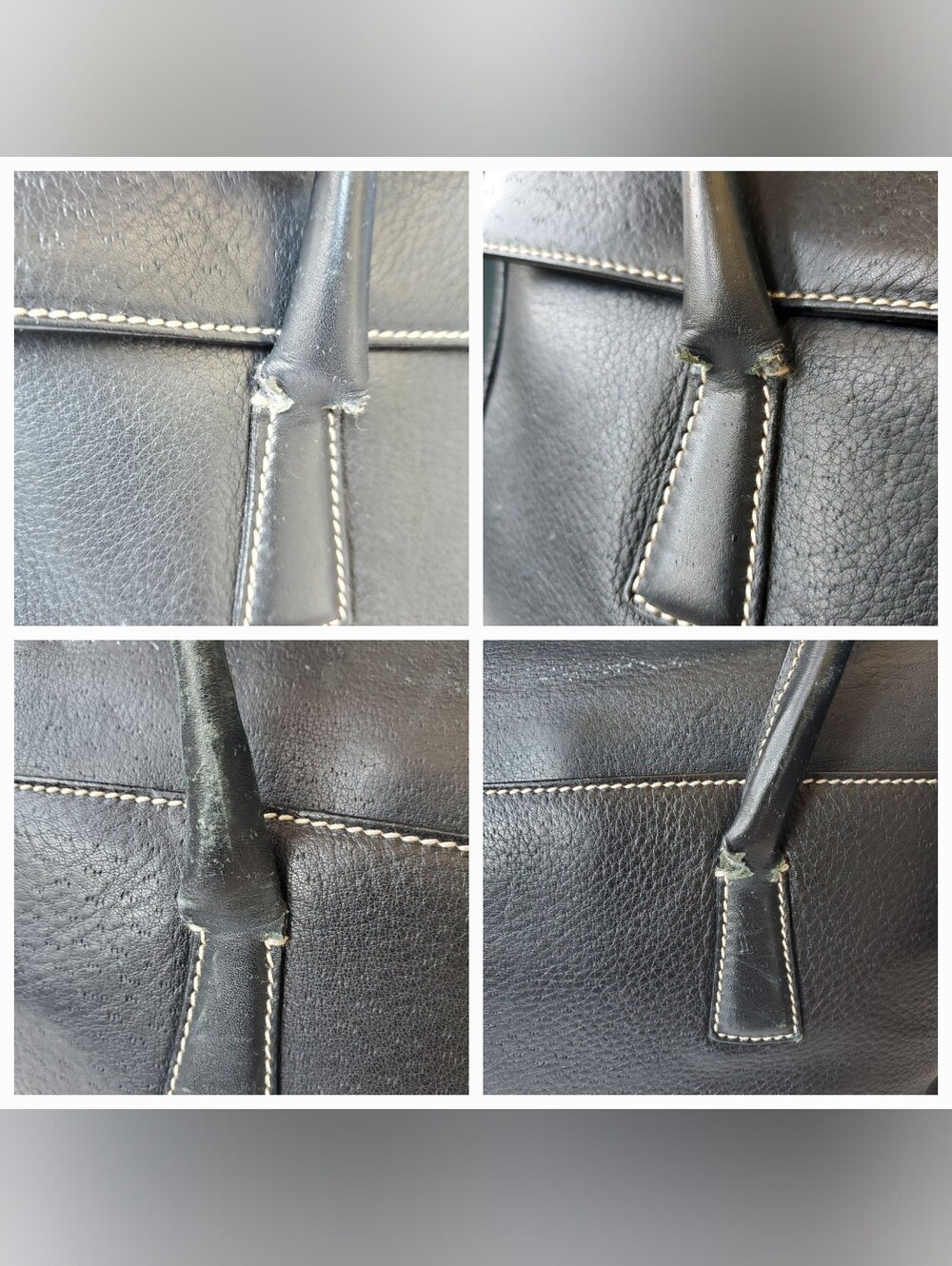 Salvatore Ferragamo Black Leather Bag - Picture 15 of 16